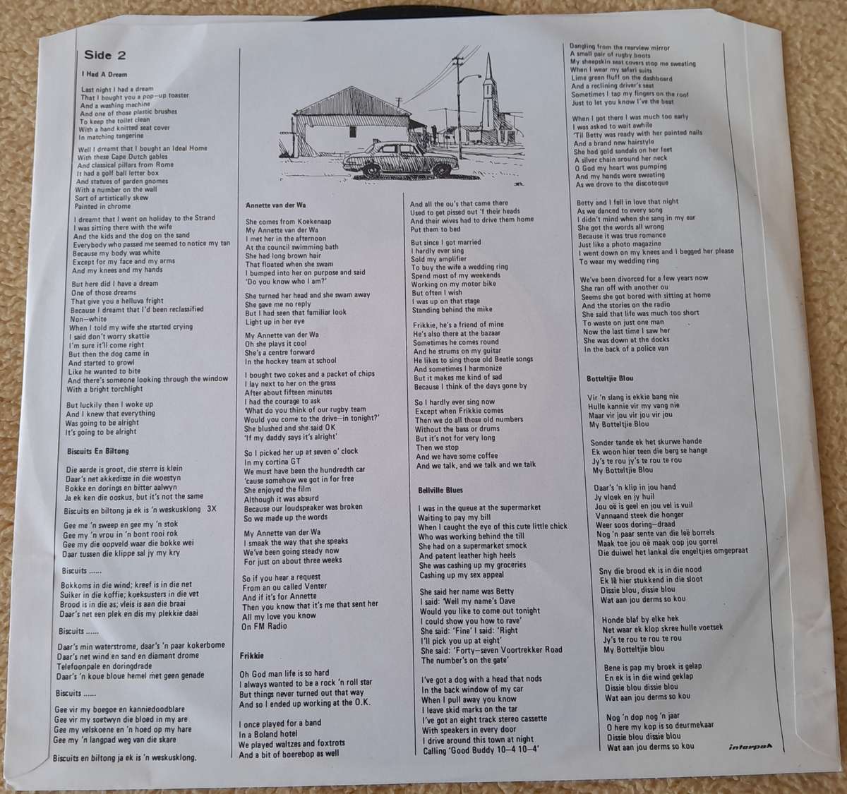 BAKGAT! vinyl DOUBLE LP Record - Collector's Item - Music by David Kramer - Relive those memories!