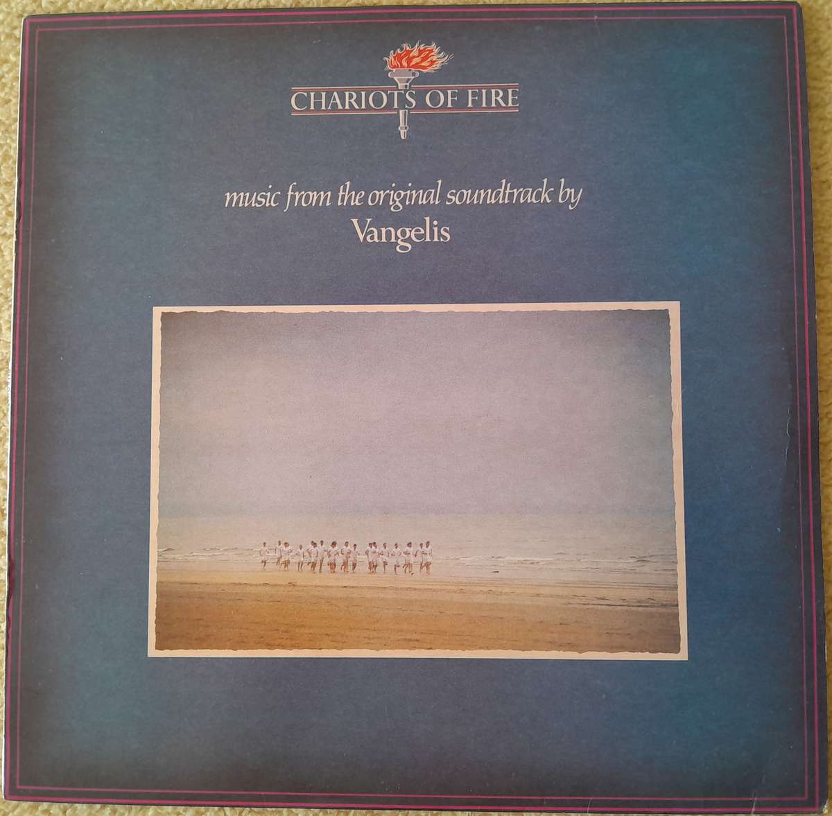 Chariots of Fire vinyl LP Record - Collector's Item - Music by Vangelis - Relive those memories!