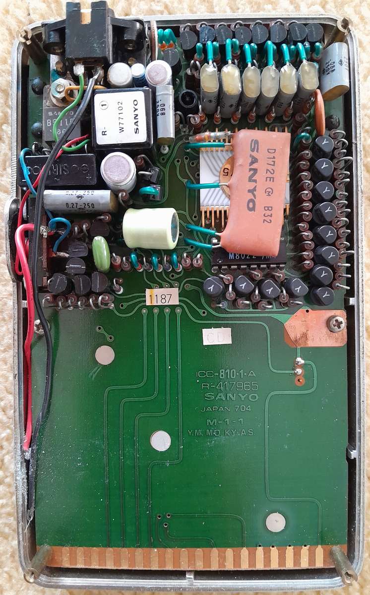 Sanyo ICC-810 Calculator - Collector's Item