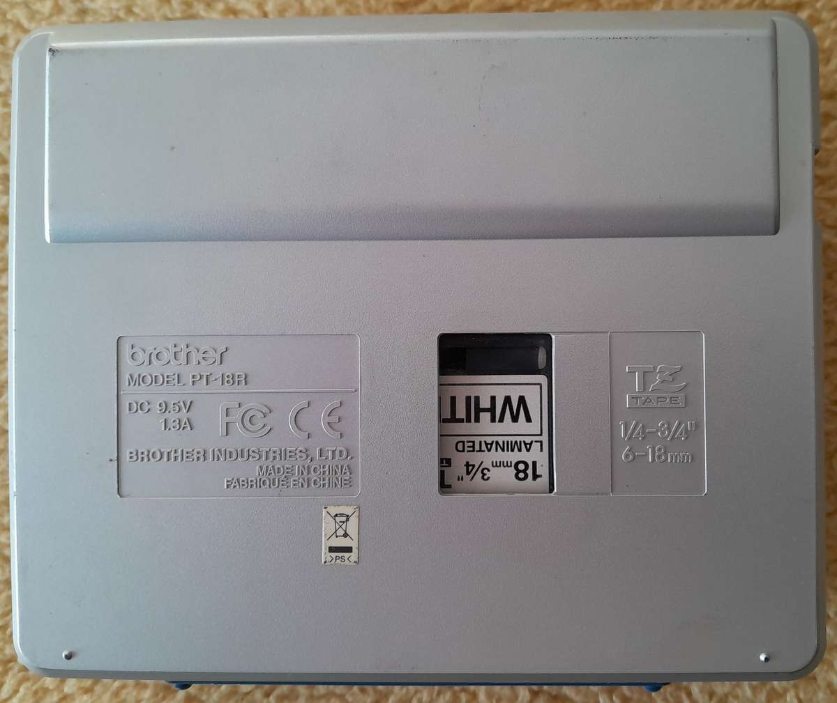 Brother P-touch 18R Label Making Machine. No more lost files!