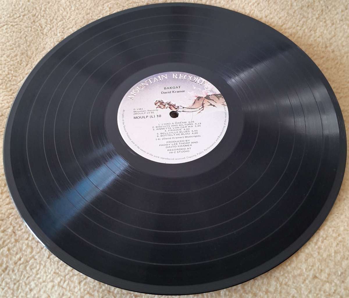 BAKGAT! vinyl DOUBLE LP Record - Collector's Item - Music by David Kramer - Relive those memories!