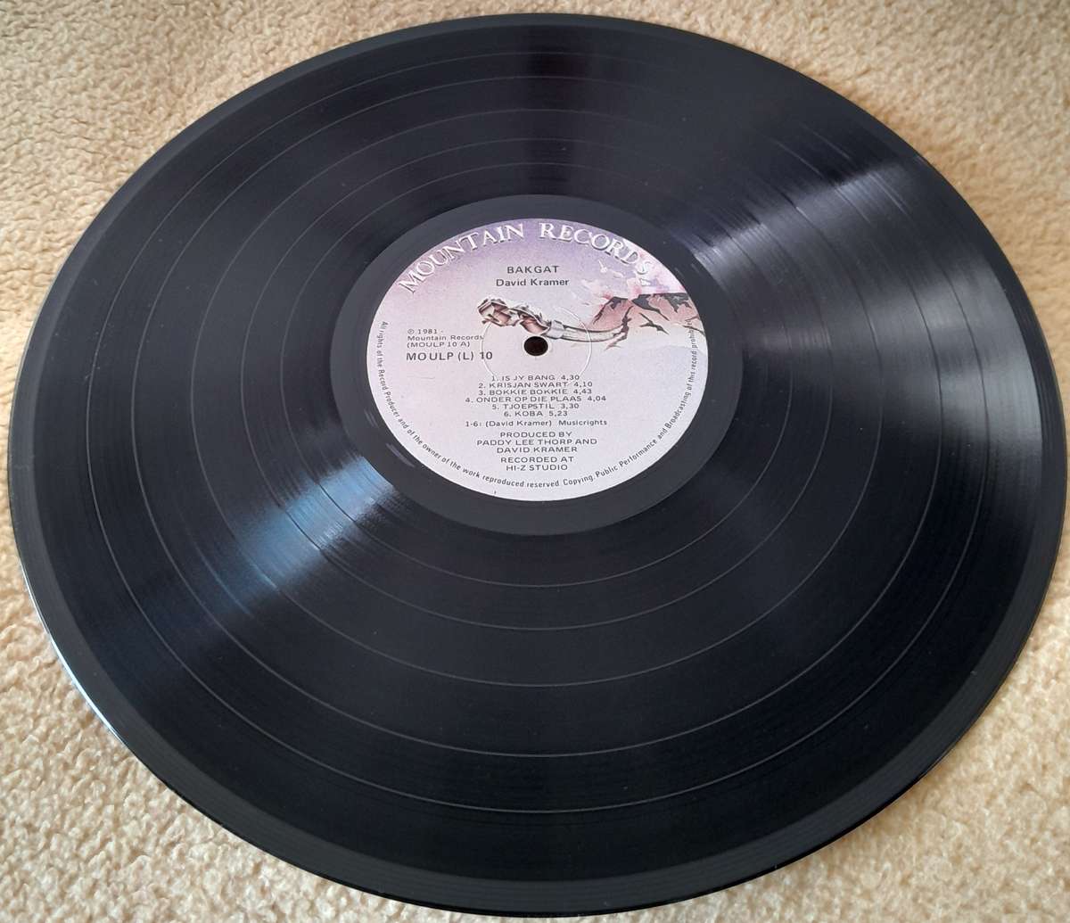 BAKGAT! vinyl DOUBLE LP Record - Collector's Item - Music by David Kramer - Relive those memories!