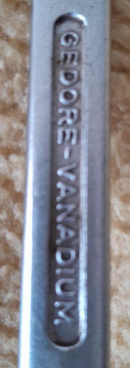 Gedore 1/2" 13 17 19 22 Combination Spanner Set - Ideal for the car and motorbike mechanic, workshop