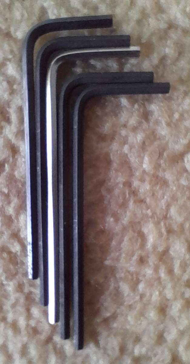 Allen Keys Set Various Sizes