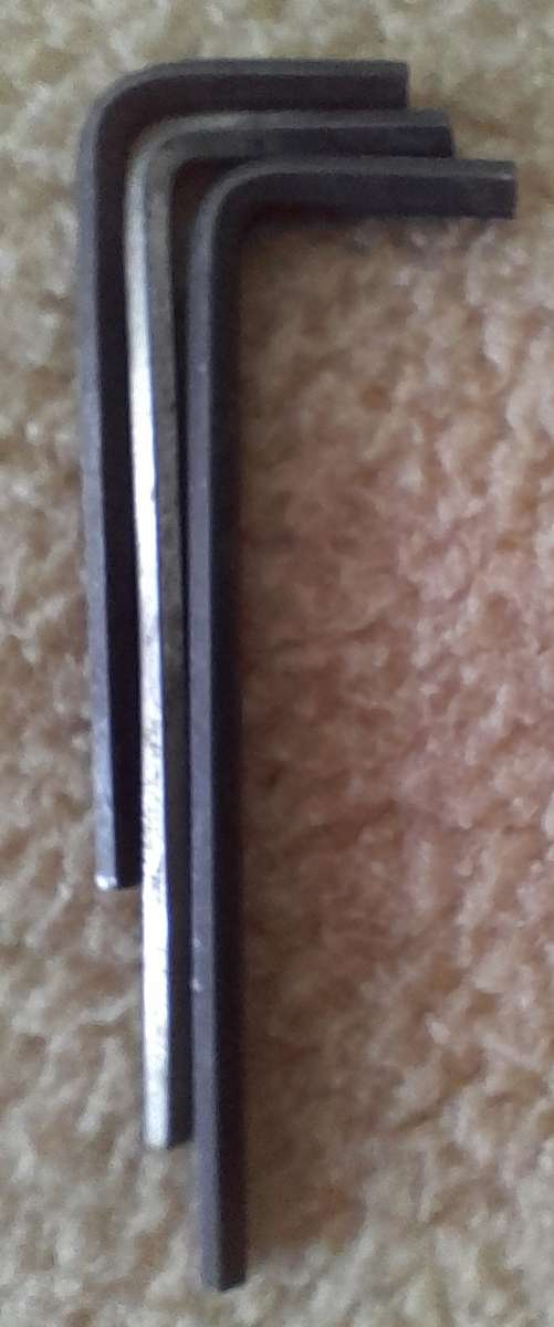 Allen Keys Set Various Sizes