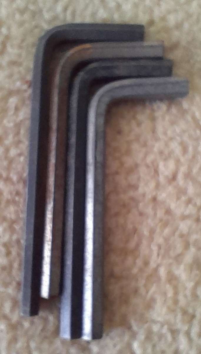 Allen Keys Set Various Sizes