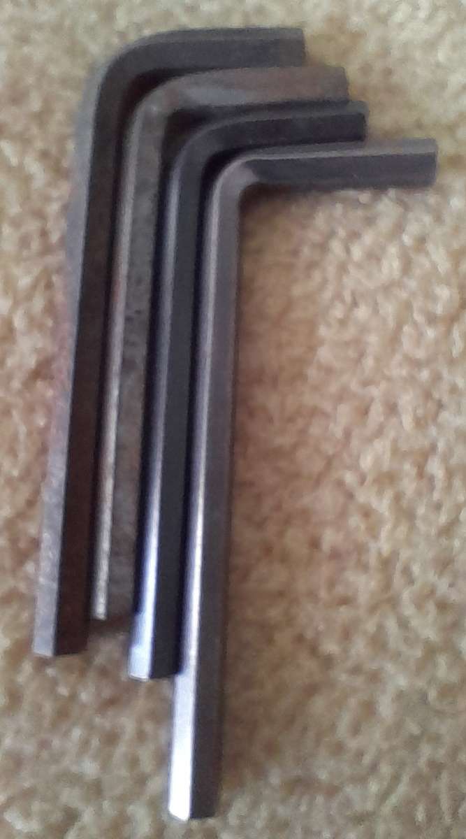 Allen Keys Set Various Sizes