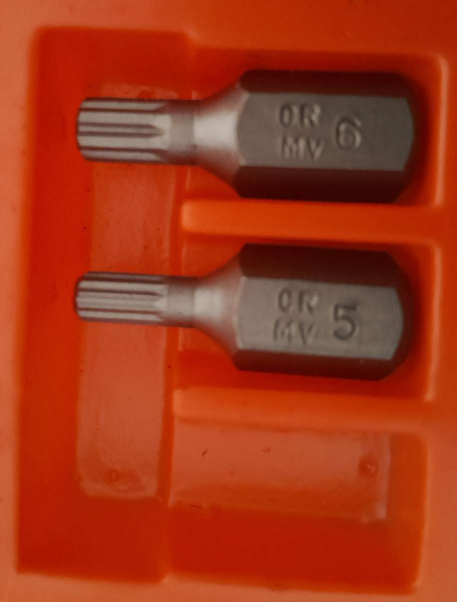 Torx Head Set 1/2" Socket - 5 Piece