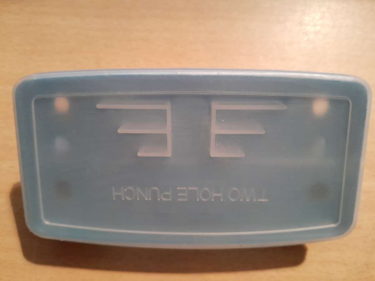 Two-hole Paper Punch