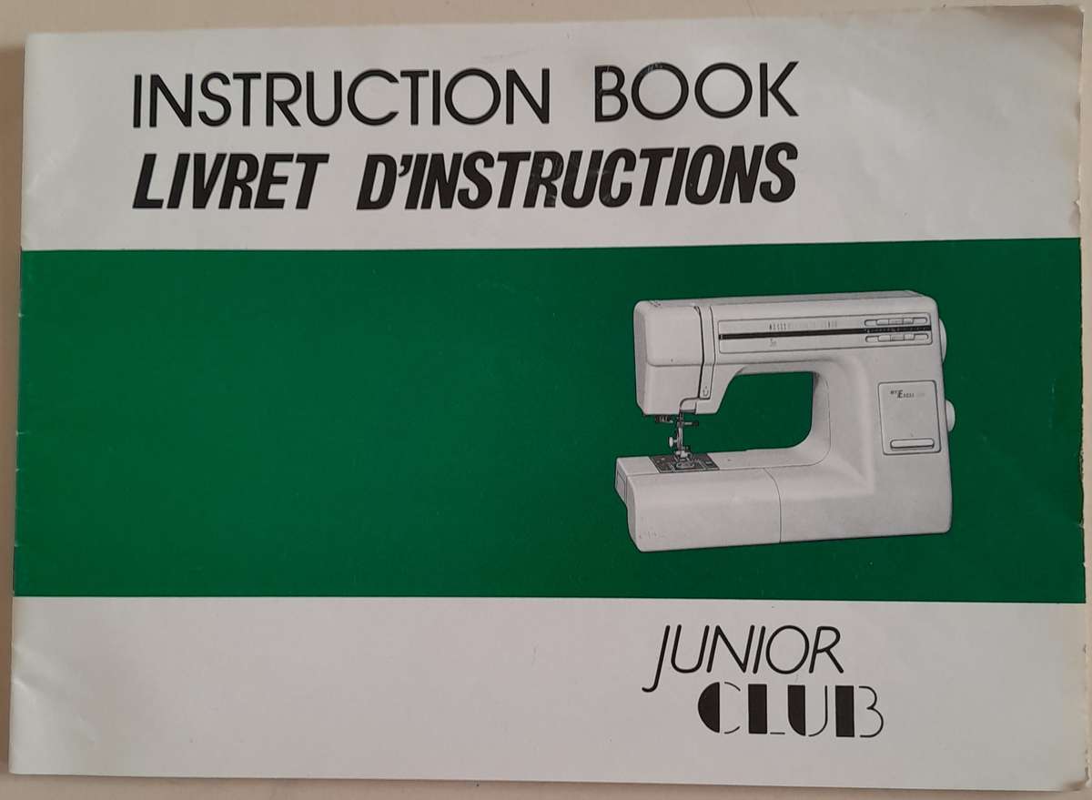 Elna Junior Club Sewing Machine - Ideal for beginner or basic sewing or tailoring.