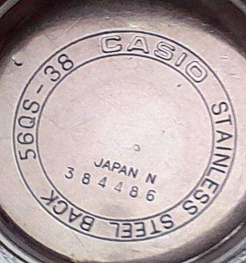 Casio 56QS-38 aka "Time Scan"