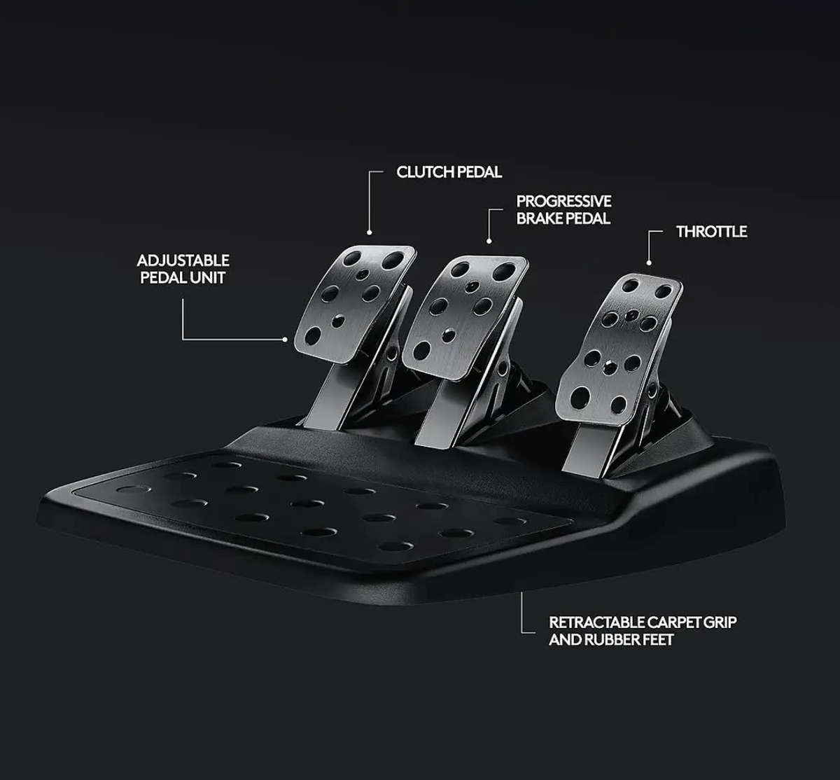 Logitech G920 Driving Force Wheel + Pedals + Shifter