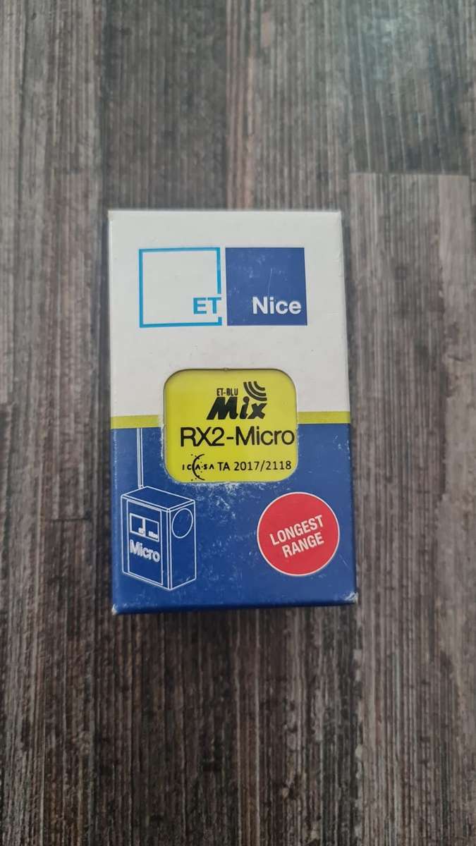 ET Nice RX2 Micro Blu Mix Rolling Code Fixed Receiver 434MHz