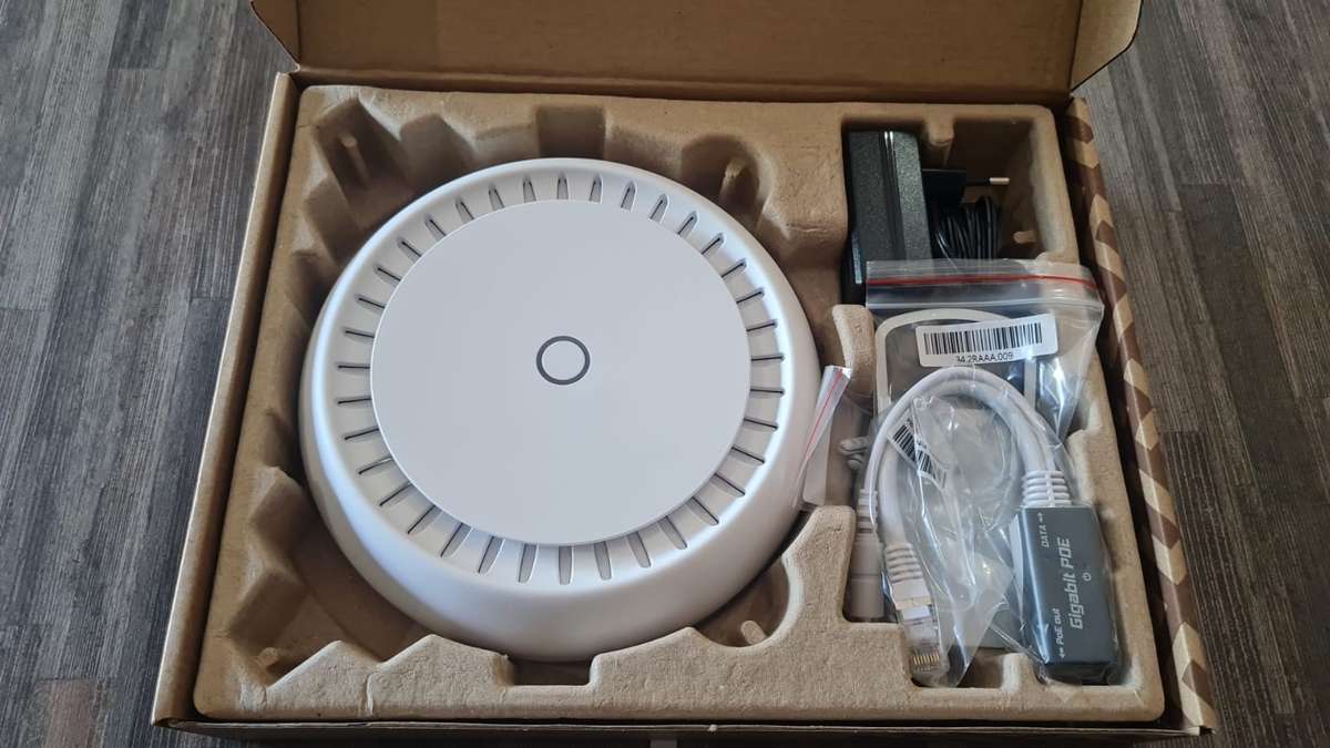 MikroTik cAP XL ac Dual Band 1200Mbps WiFi 5 Ceiling AP | RBcAPGi-5acD2nD-XL