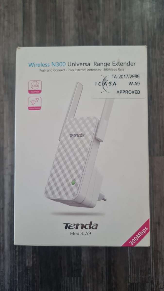 Tenda Extender, 300Mbps Wireless Universal A9