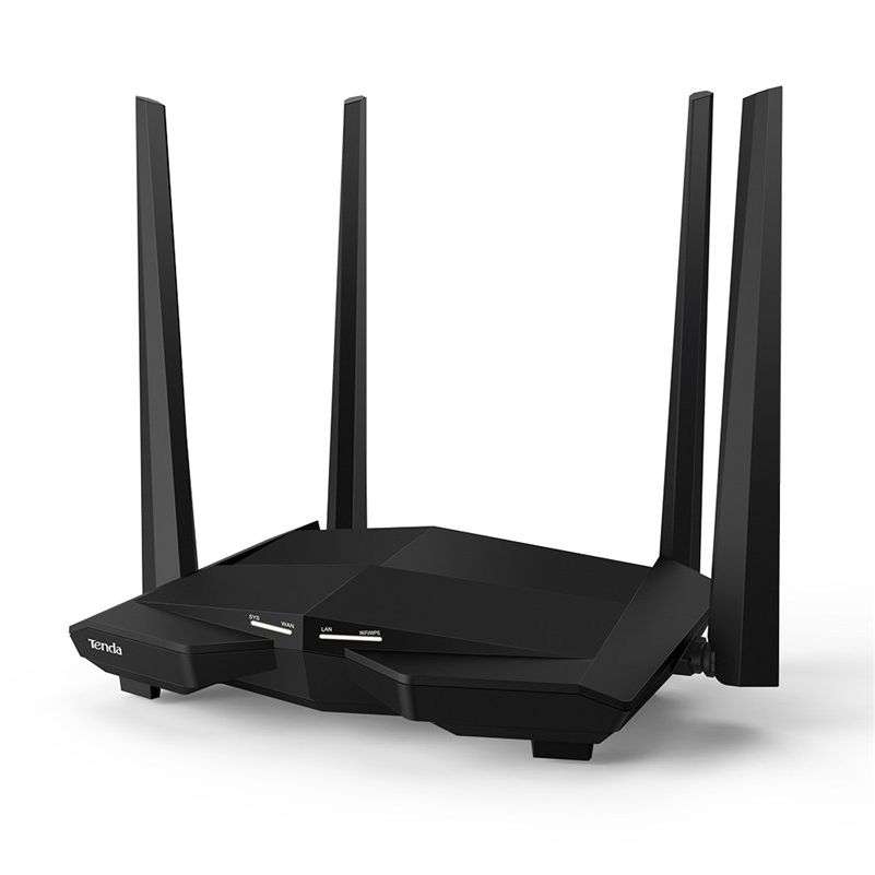 Tenda AC10 Dual-Band Router, AC1200 Smart Gigabit Wi-Fi
