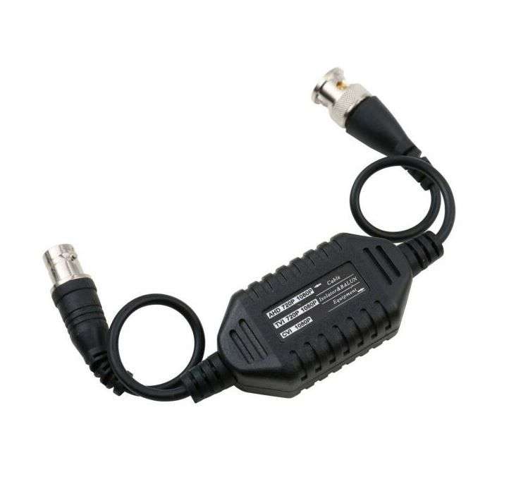 CCTV Coaxial Video Ground Loop BNC Balun Isolator