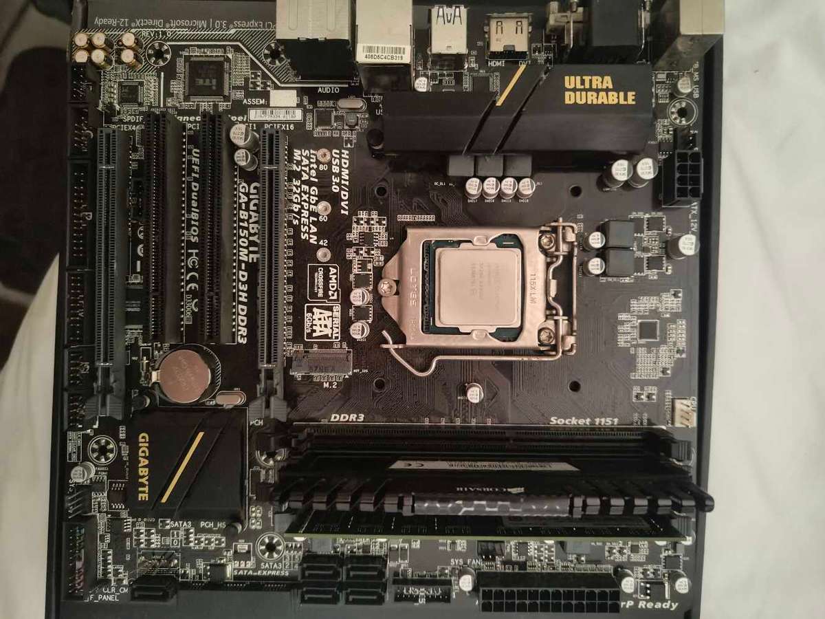 i5 6600k CPU motherboard and RAM combo