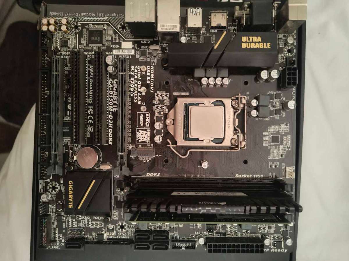 i5 6600k CPU motherboard and RAM combo