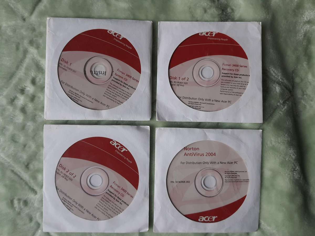 Ultra-Rare Acer Ferrari 3400 Collectors Laptop - Iconic Ferrari Edition!