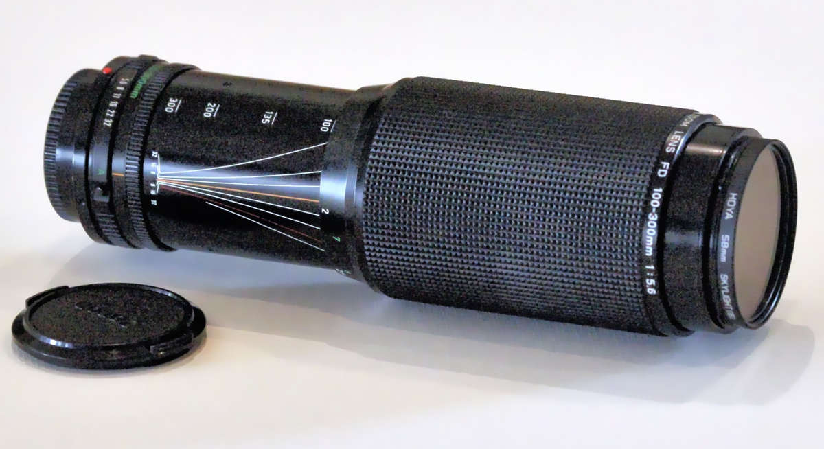 Canon FD Zoom Lens, 100-300mm, f1:5.6