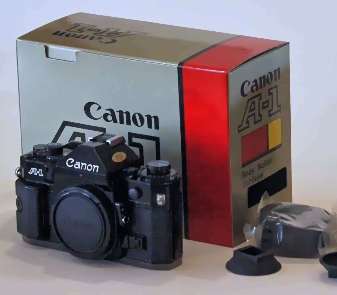 Canon A1 film camera Body