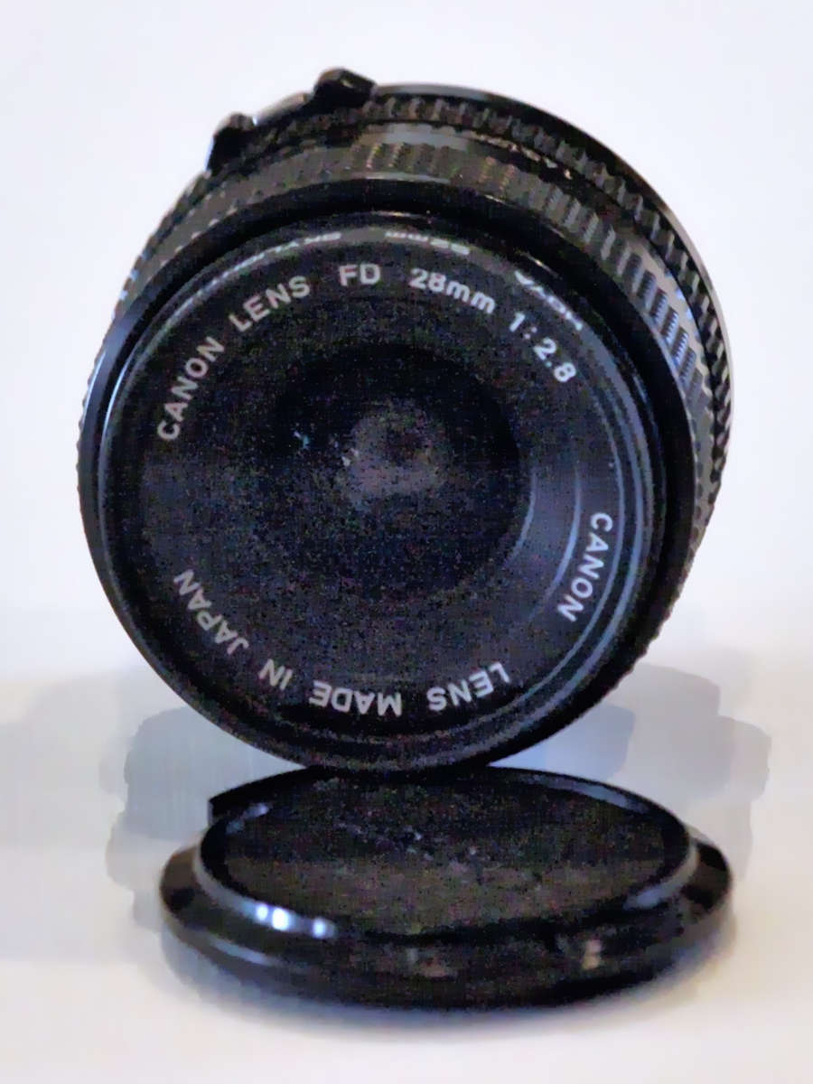 Canon Wide Angle FD Lens, 28mm, f1:2.8