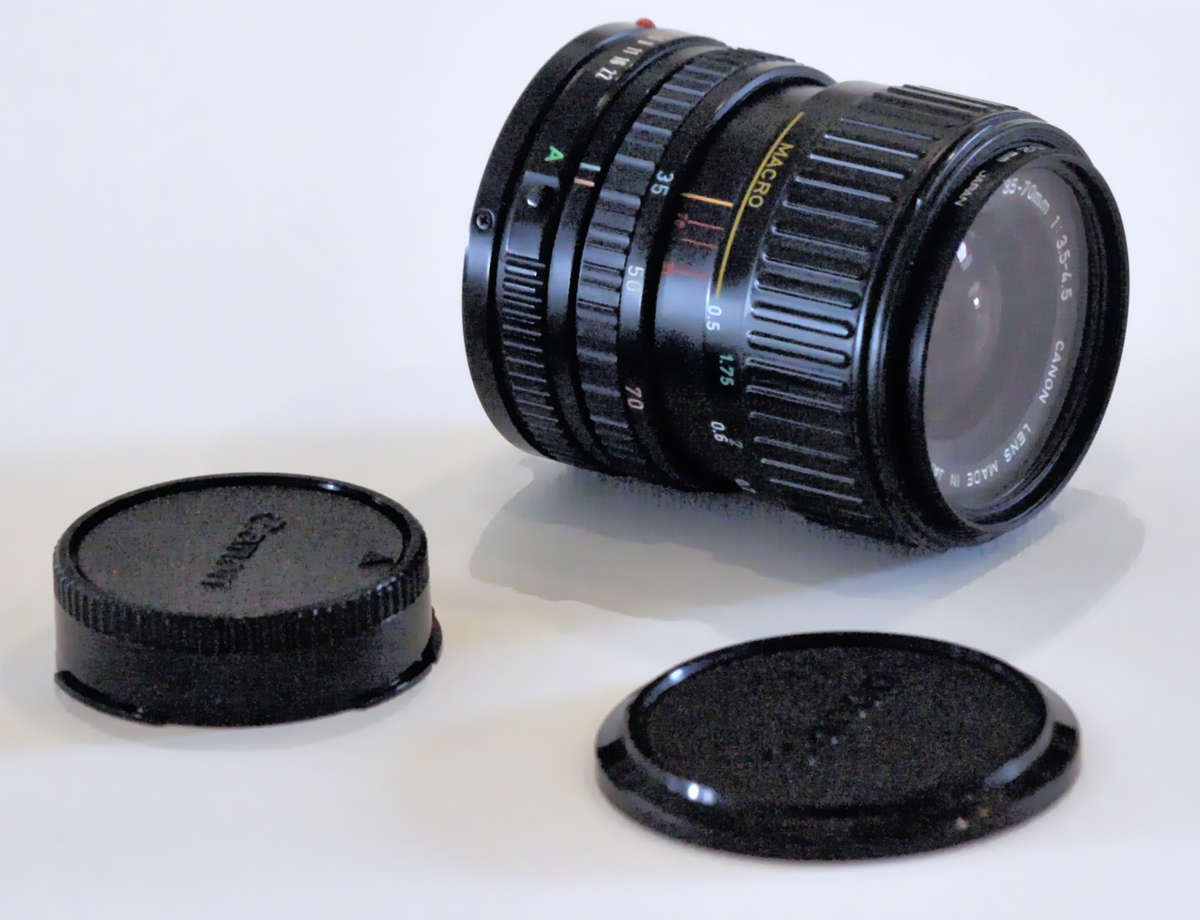 Canon FD Zoom Lens, 35-70mm, f1:3.5-4.5