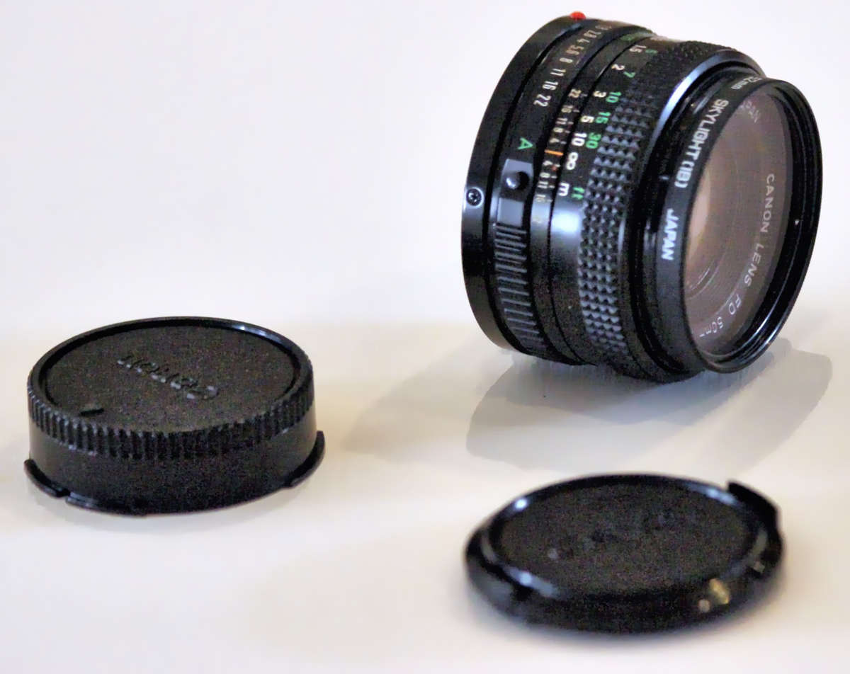 Canon FD Lens, 50mm, 1:1.8