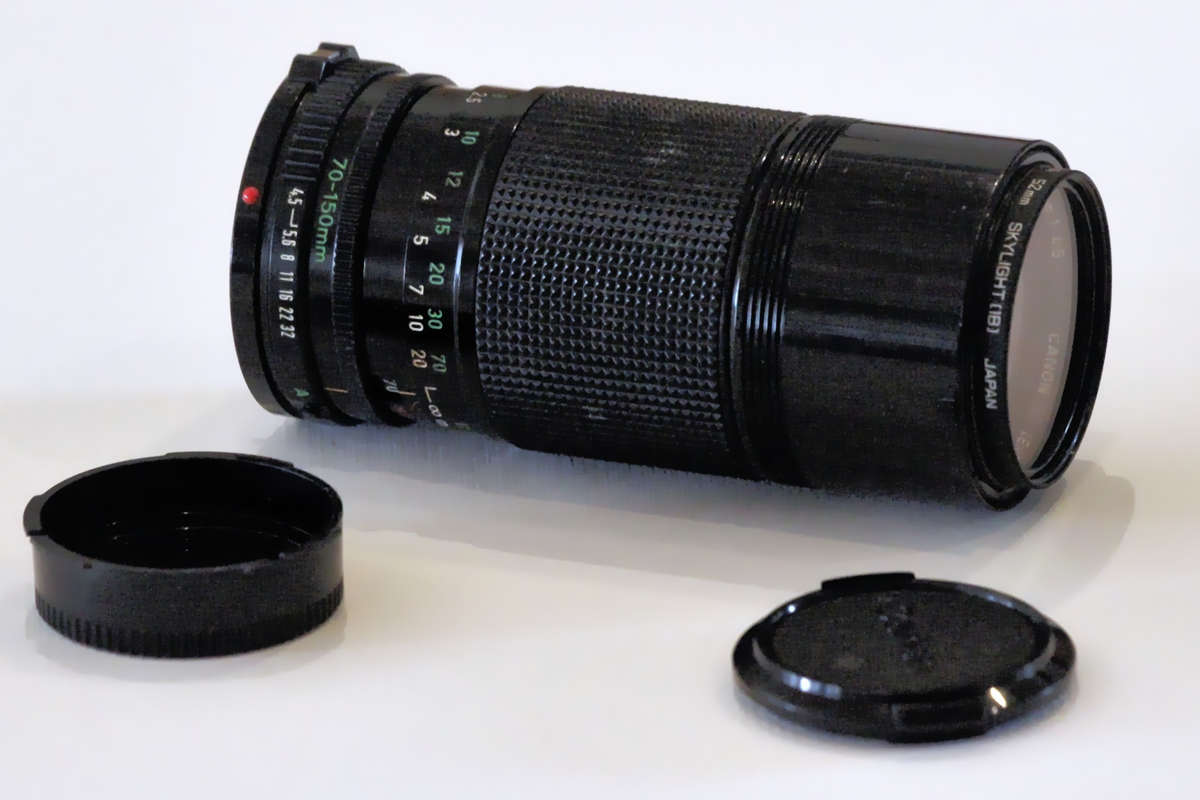 Canon FD Zoom Lens, 70-150mm, f1:4.5