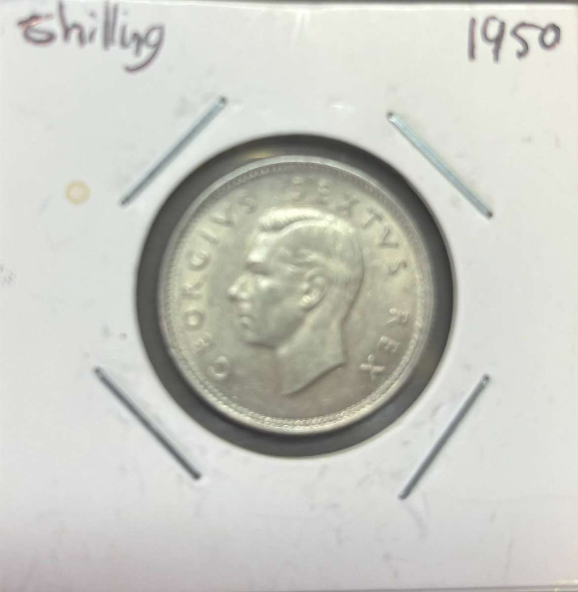 1950 South African One Shilling