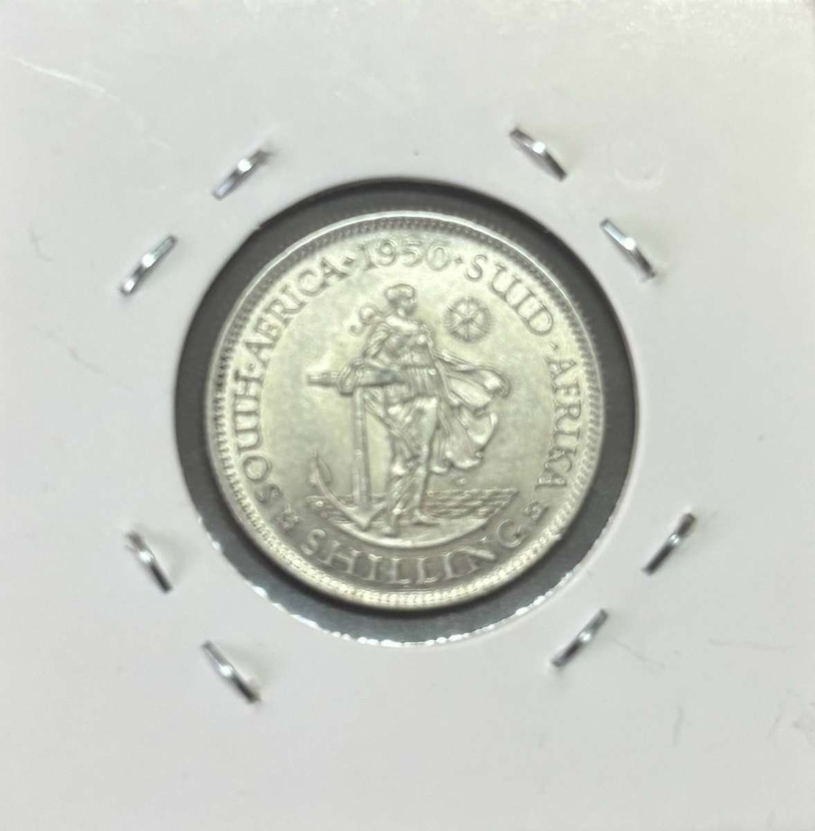 1950 South African One Shilling