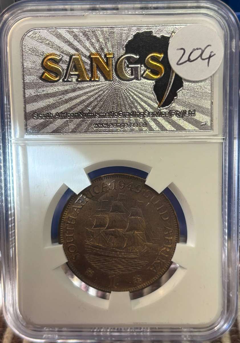 1949 One Penny (MS 64)