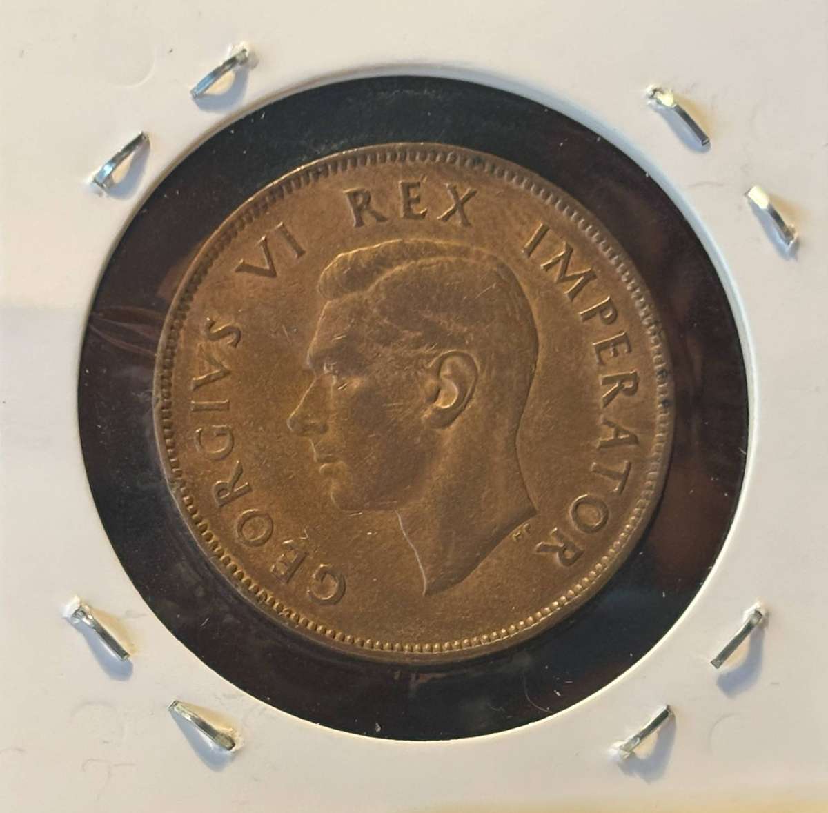 1944 Union of South African One Penny