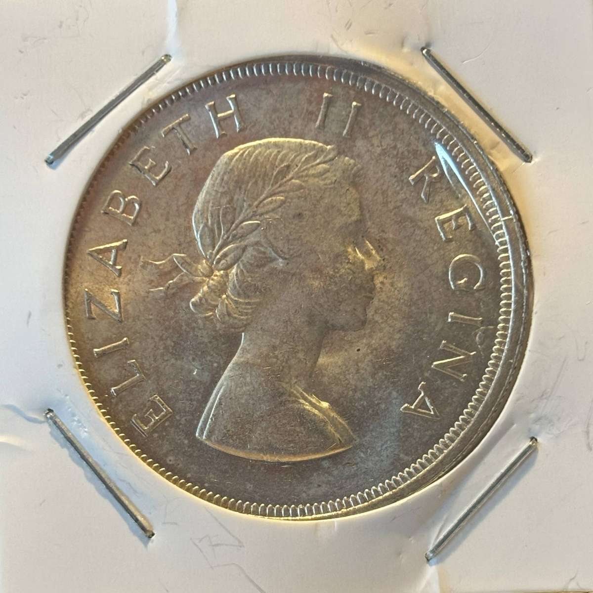 1956 Union of South African Five Shillings