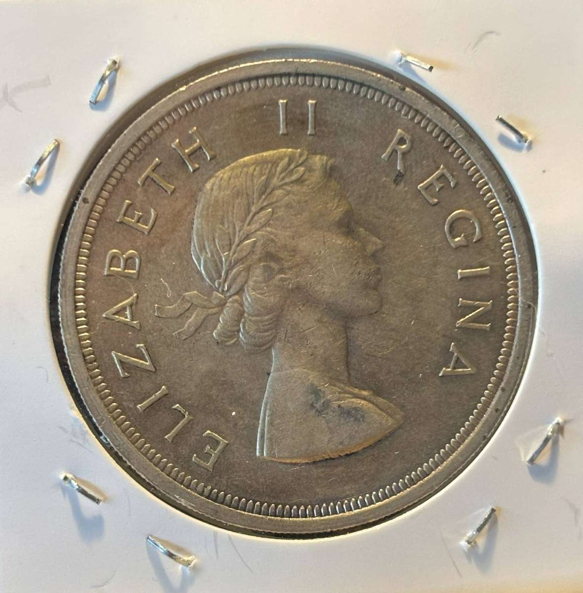 1958 Union of South African Five Shillings