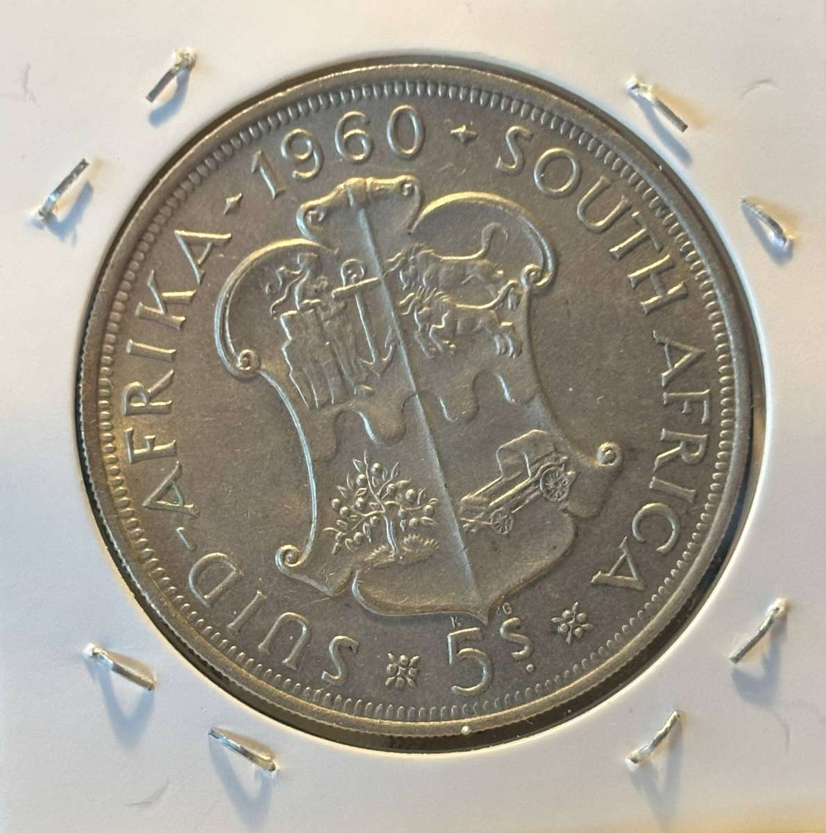 1960 South African Five Shillings