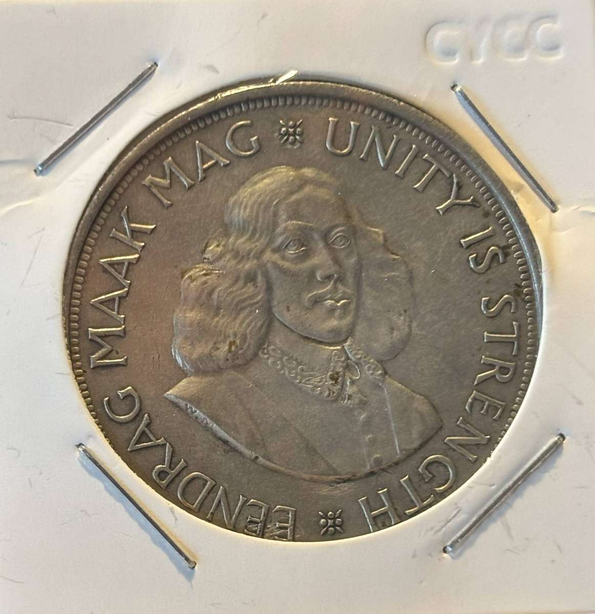 1962 South African Fifty Cent Crown