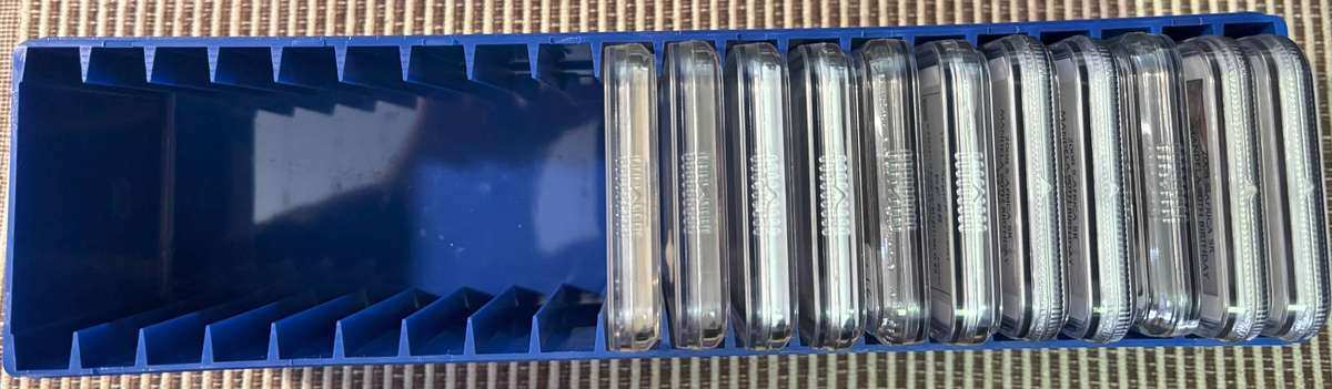 Coin Slab Boxes - fits 20 slabs - very sturdy