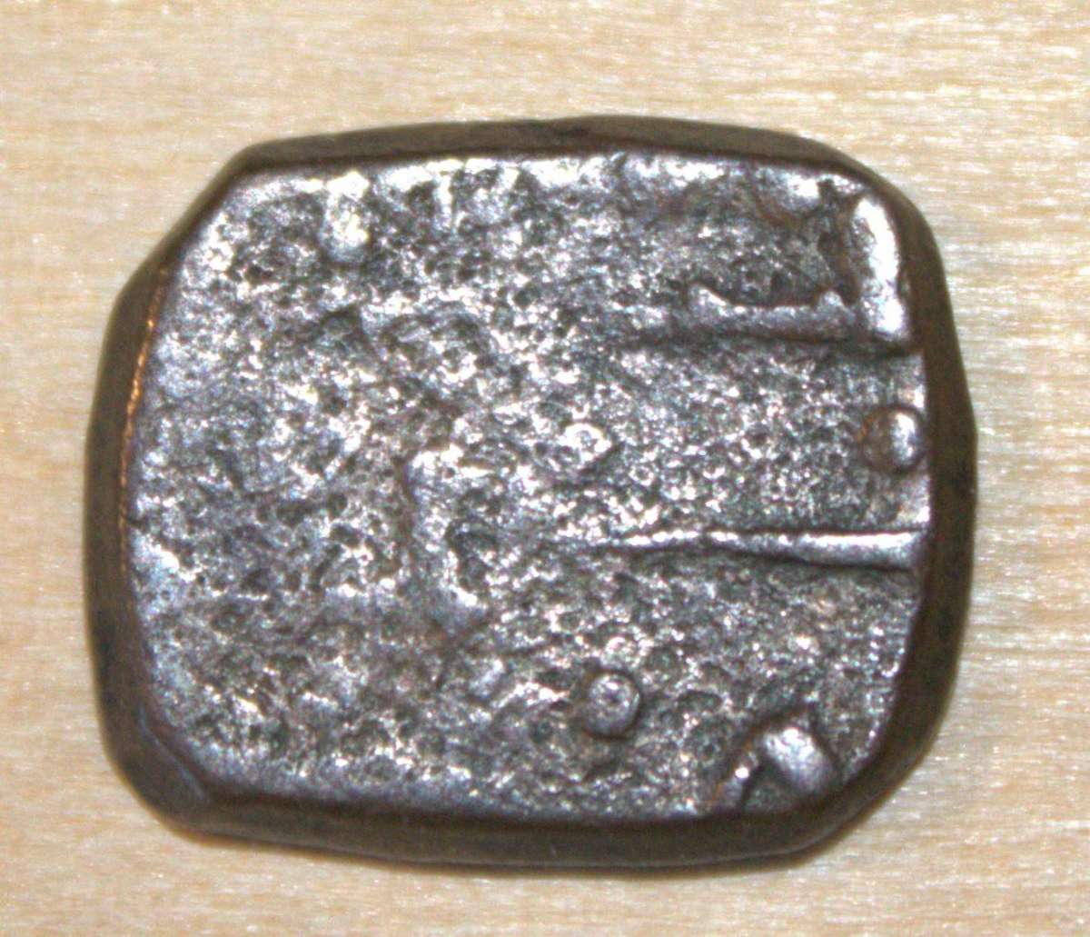 1868 Bundi 1 takka coin