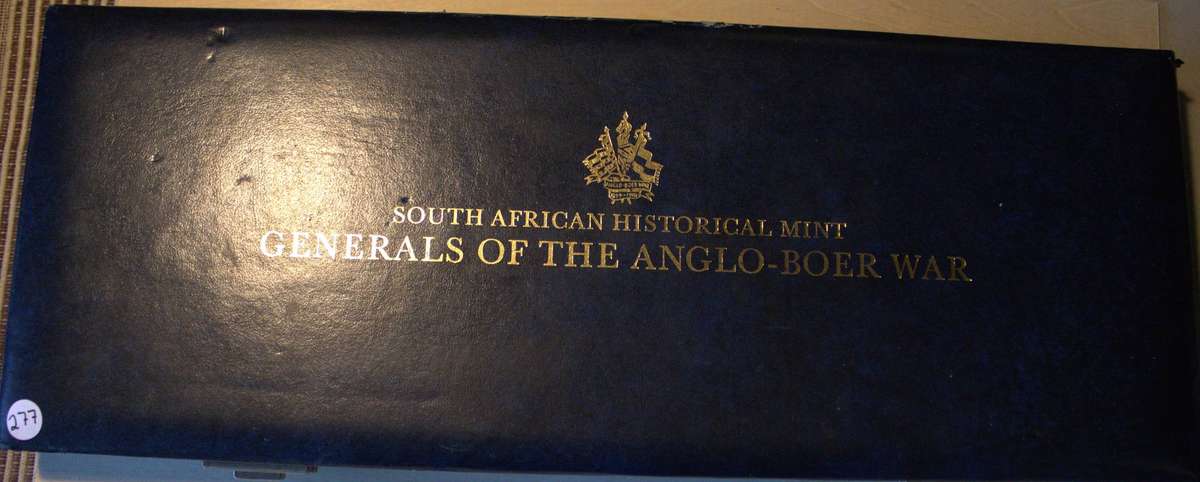 Anglo Boer War Generals - Original set (Scarce) (1,5 Oz fine Silver coins)