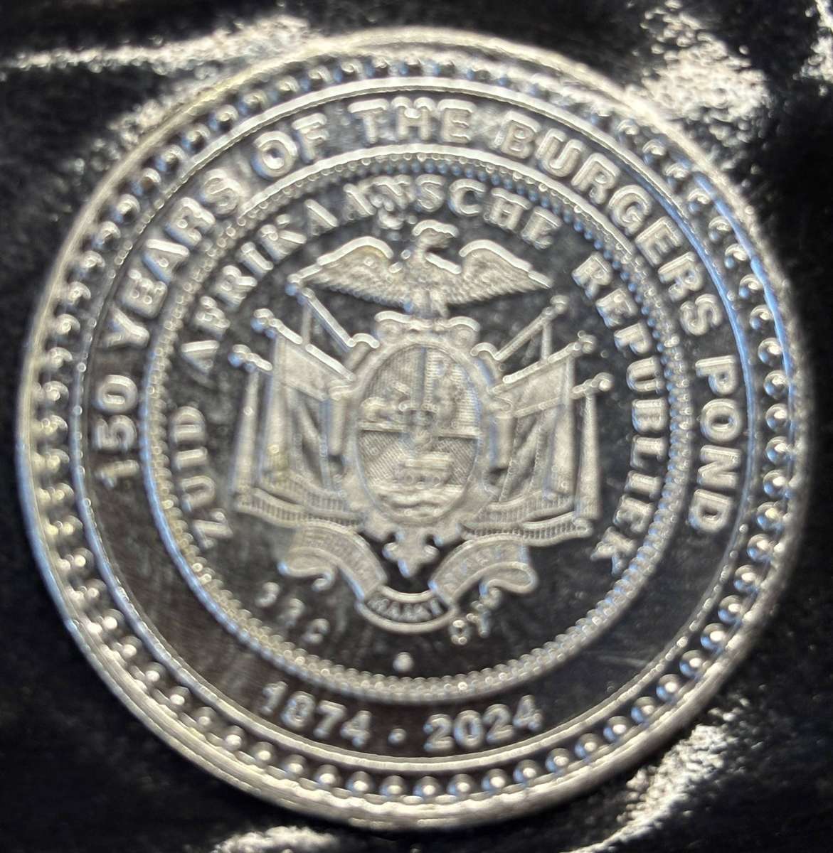 150 Years of the Burgers Pond (1oz Silver coin)