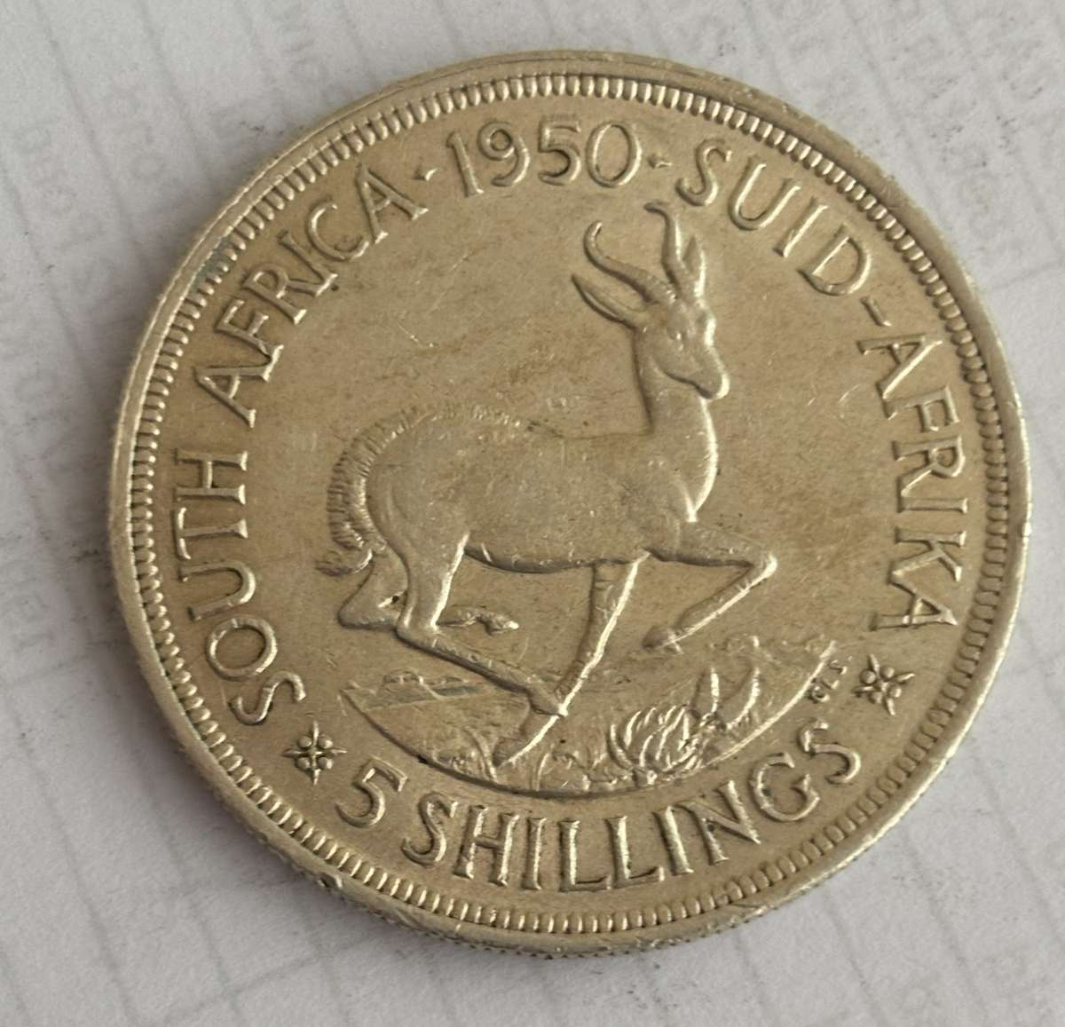 5 Shillings (Crown) 1950