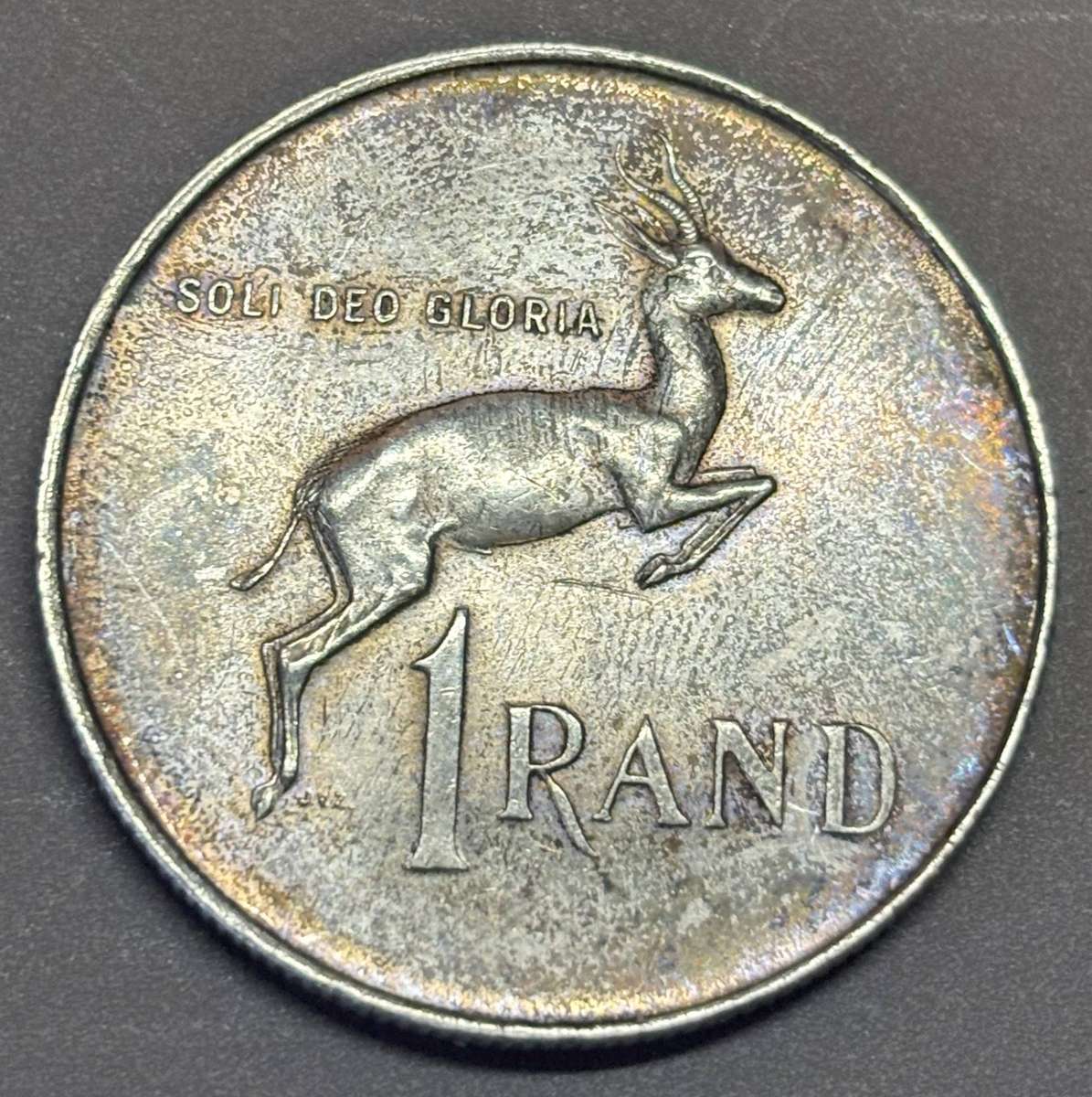 1966 South African One Rand Coin