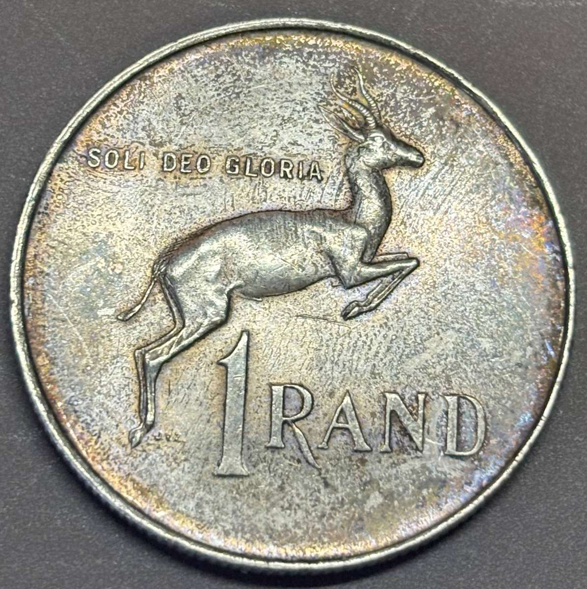 1966 South African One Rand Coin