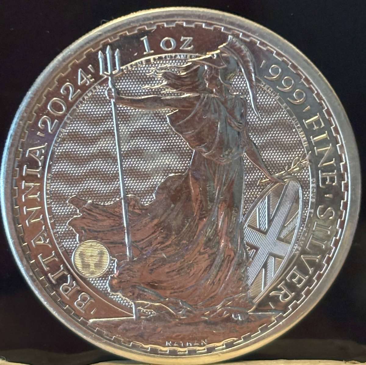 2024 Britannia Two Pounds (1Oz Fine Silver)