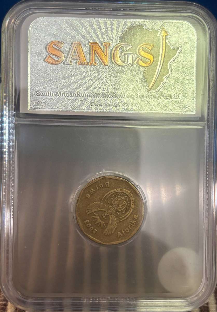 2003 Twenty Cents (Error coin - Rotating Die)