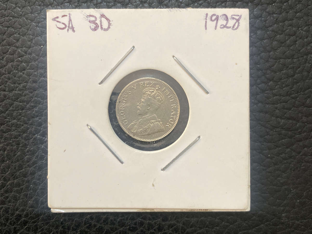 S.African 3 Pence 1928