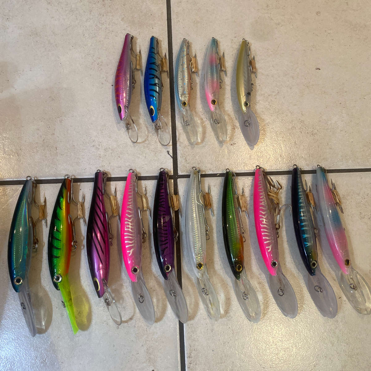 Assorted Fishing Lures sold individually