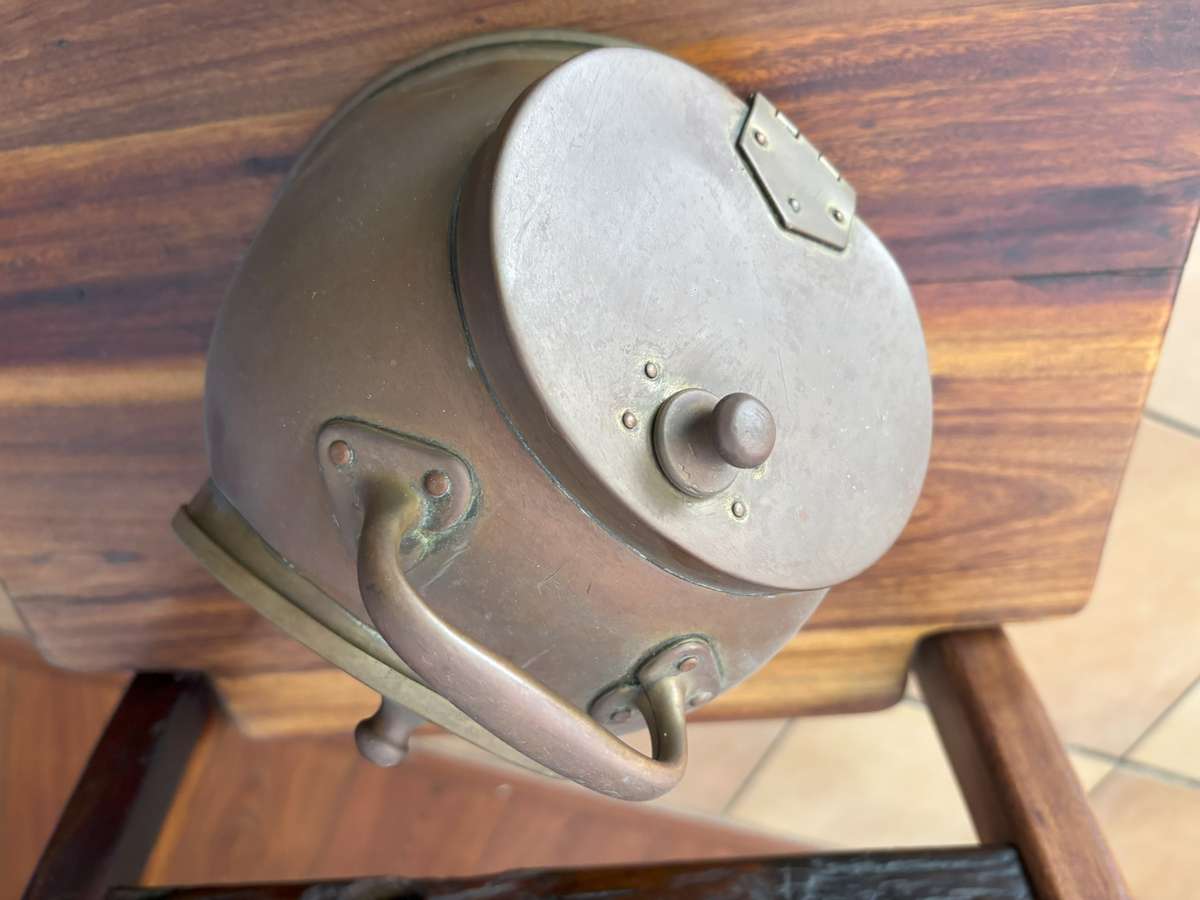 Antique compass cover